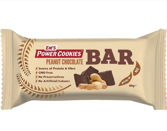 Em's Power Cookie Peanut Chocolate Bar